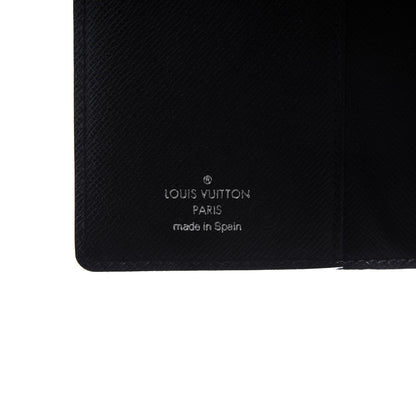Louis Vuitton Epi Small Ring Agenda Cover Black 8 of 9