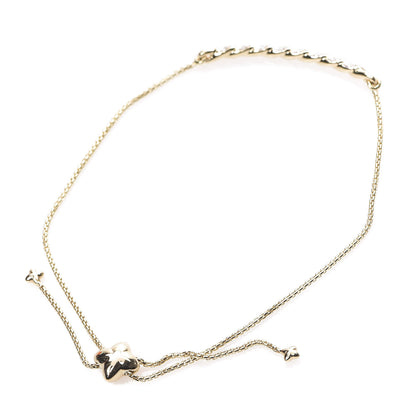 David Yurman 18K Yellow Gold Diamond Paveflex Station Bracelet 2 of 3