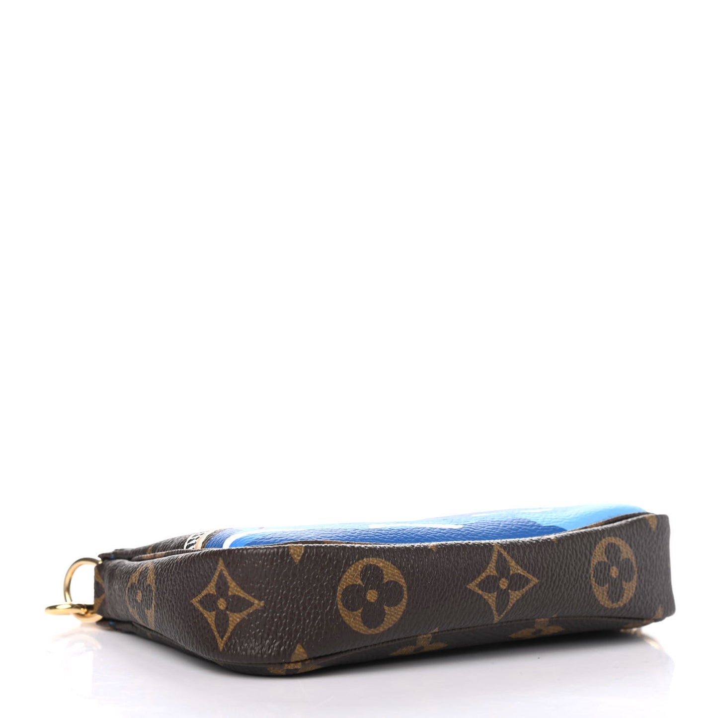 Monogram 2019 Christmas Animation Mini Venice Pochette Accessories Blue