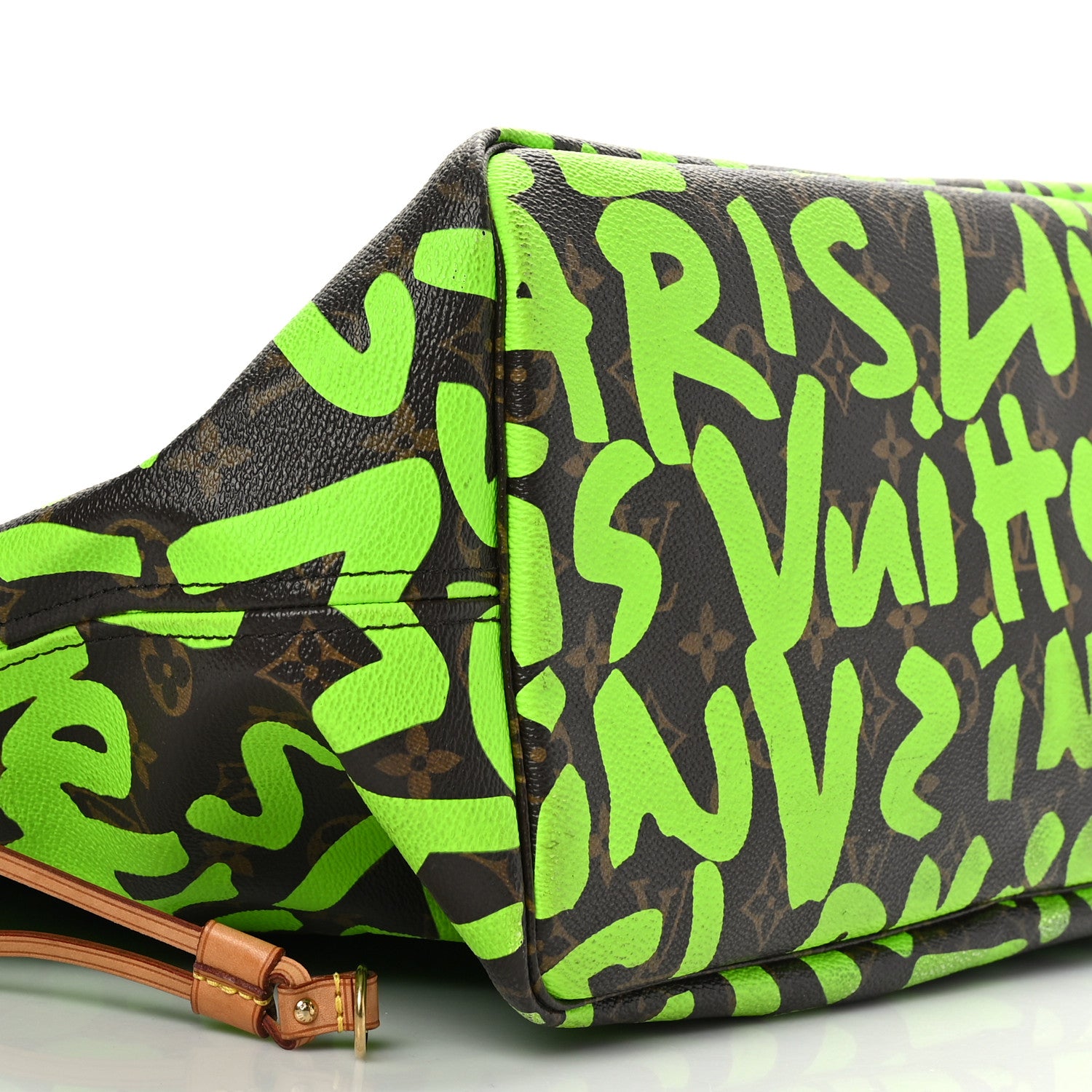 Louis Vuitton Monogram Graffiti Neverfull GM Green 8 of 10