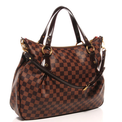 Louis Vuitton Damier Ebene Evora MM 3 of 8