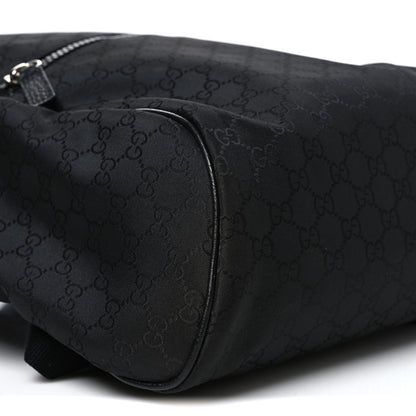 Gucci Nylon Monogram Slim Backpack Black 8 of 9