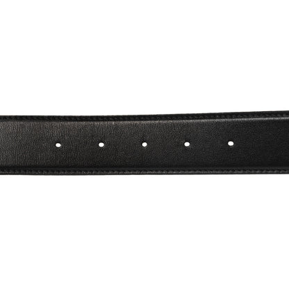 Christian Dior Calfskin 30 Montaigne Belt 70 28 Black 3 of 5