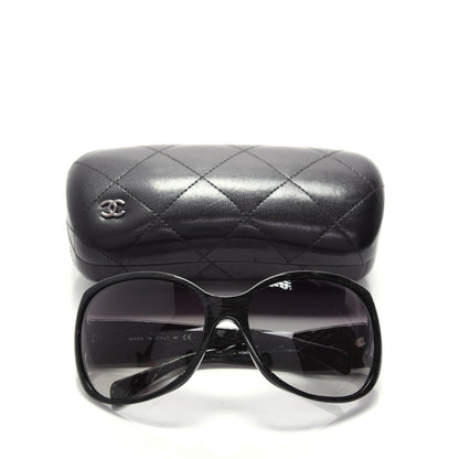 Chanel CC Crystal Sunglasses 5150-B Black 8 of 8