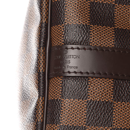 Louis Vuitton Damier Ebene Speedy Bandouliere 35 6 of 10