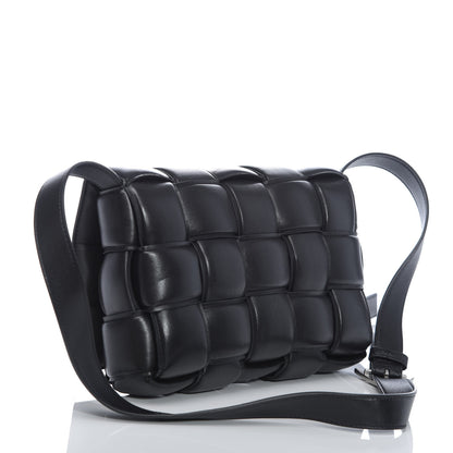 Bottega Veneta Nappa Maxi Intreccio Padded Cassette Crossbody Bag Black 3 of 9