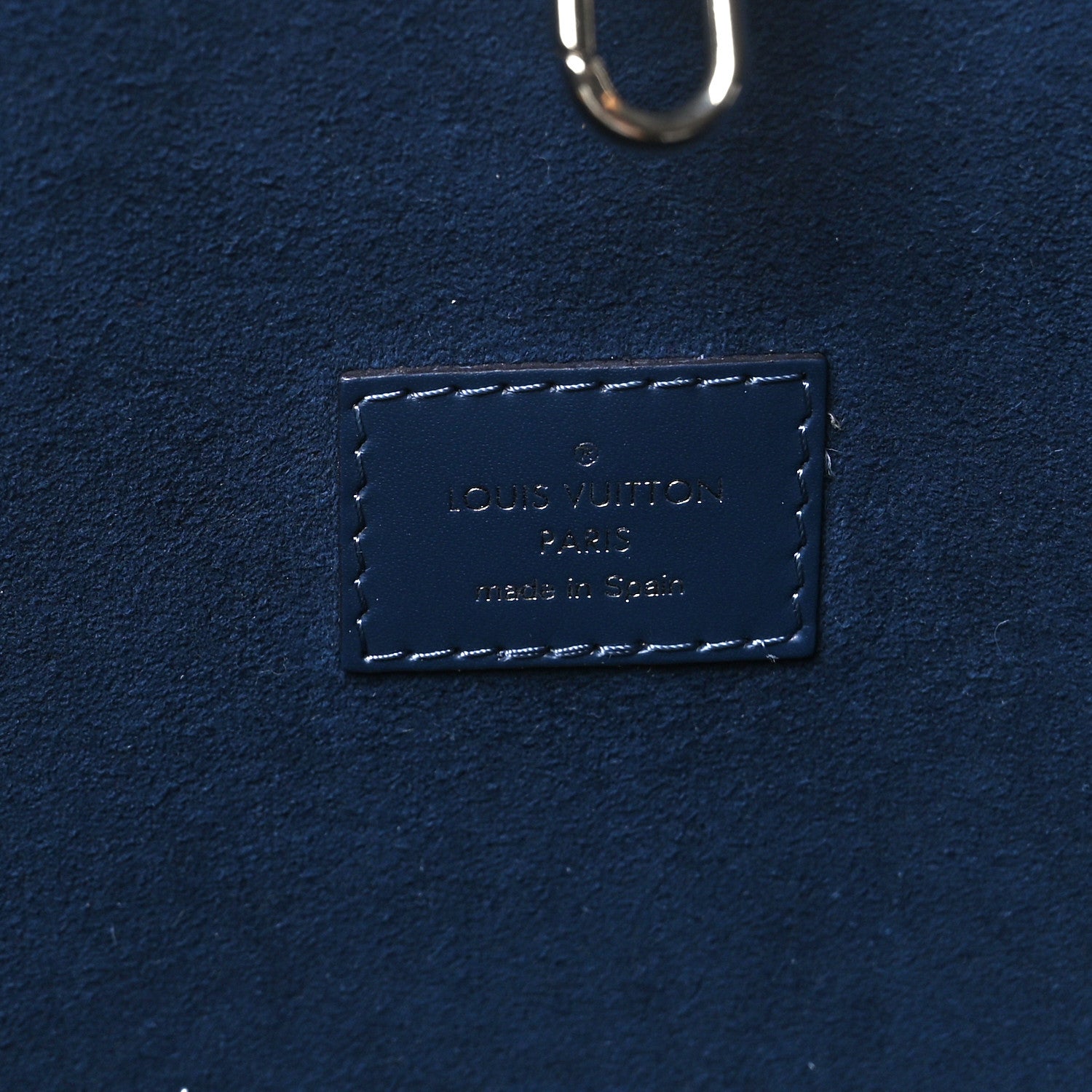 Louis Vuitton Epi Neverfull MM Indigo 6 of 8