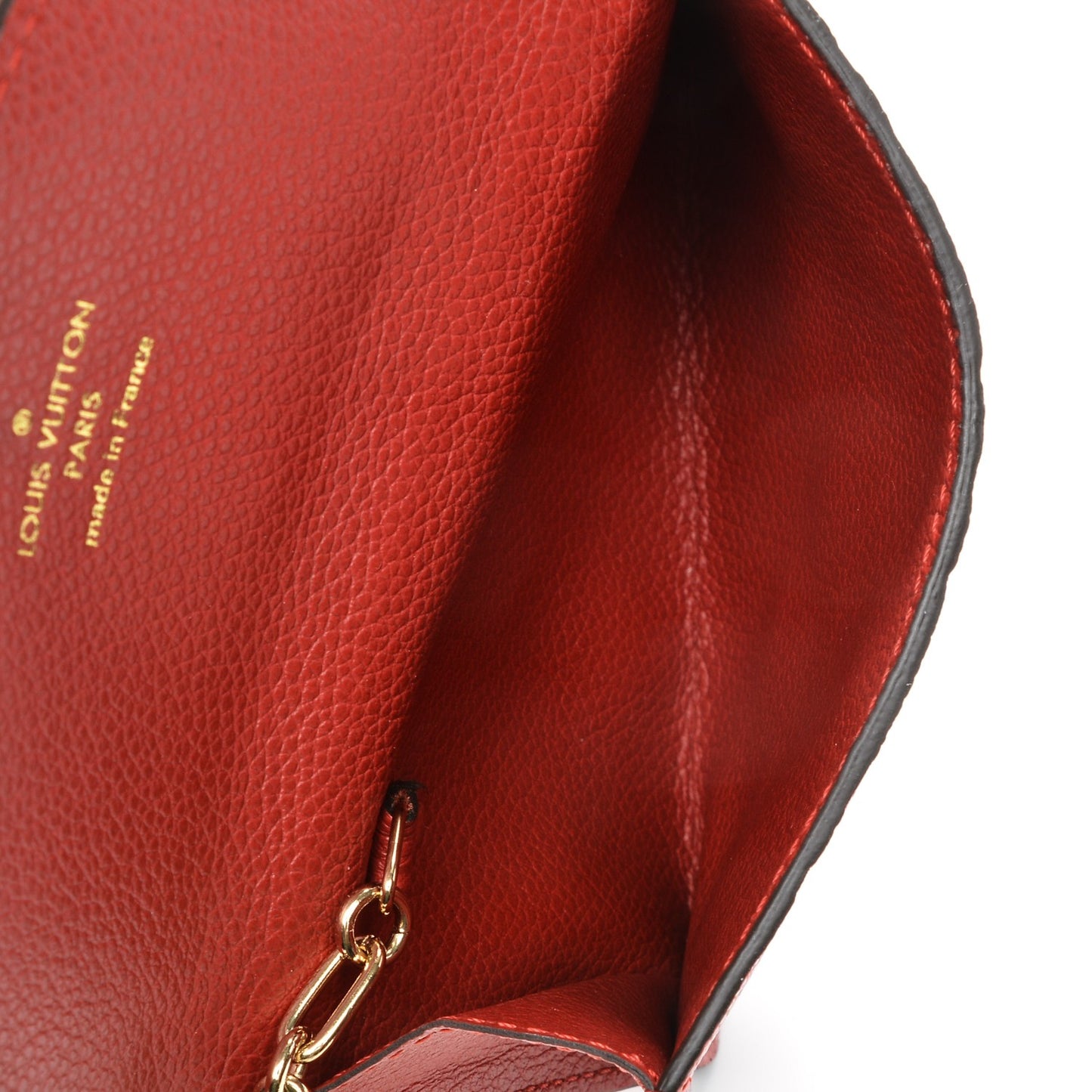 Empreinte Key Pouch Cherry
