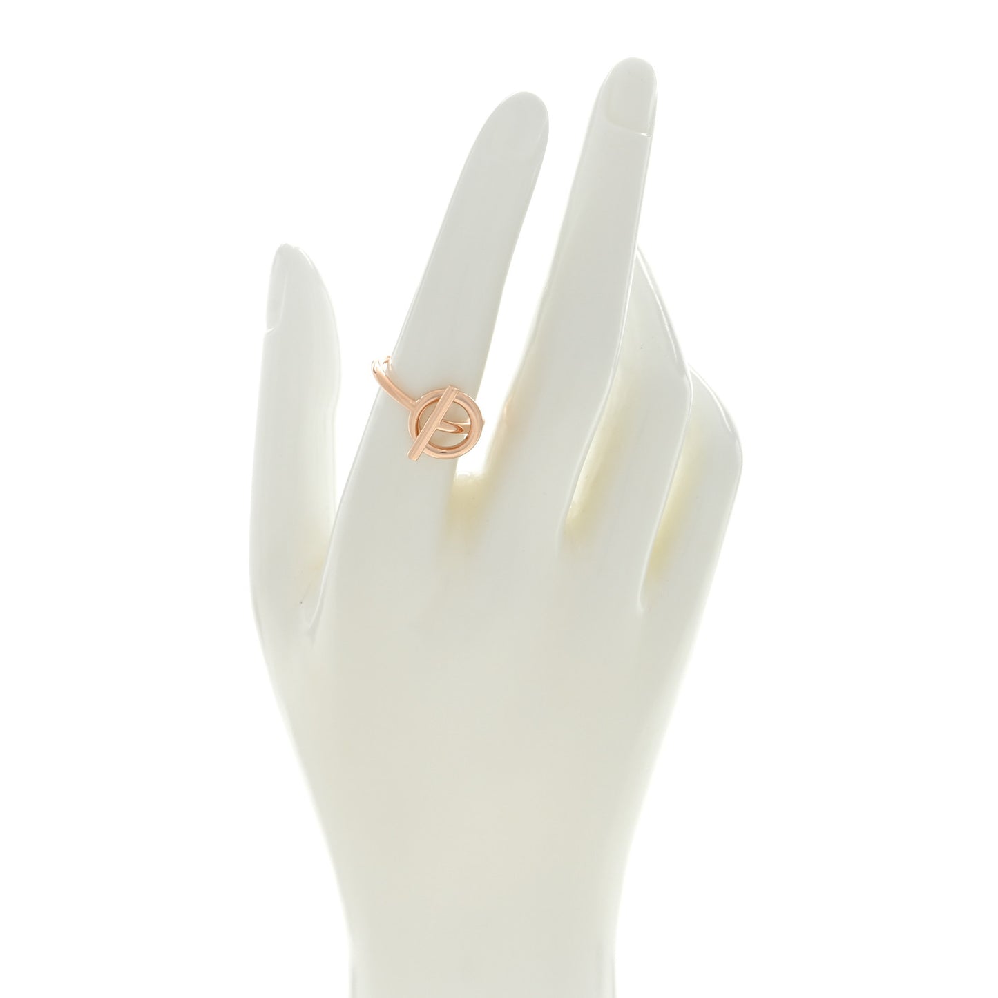 18K Rose Gold PM Echappee Ring 54 7
