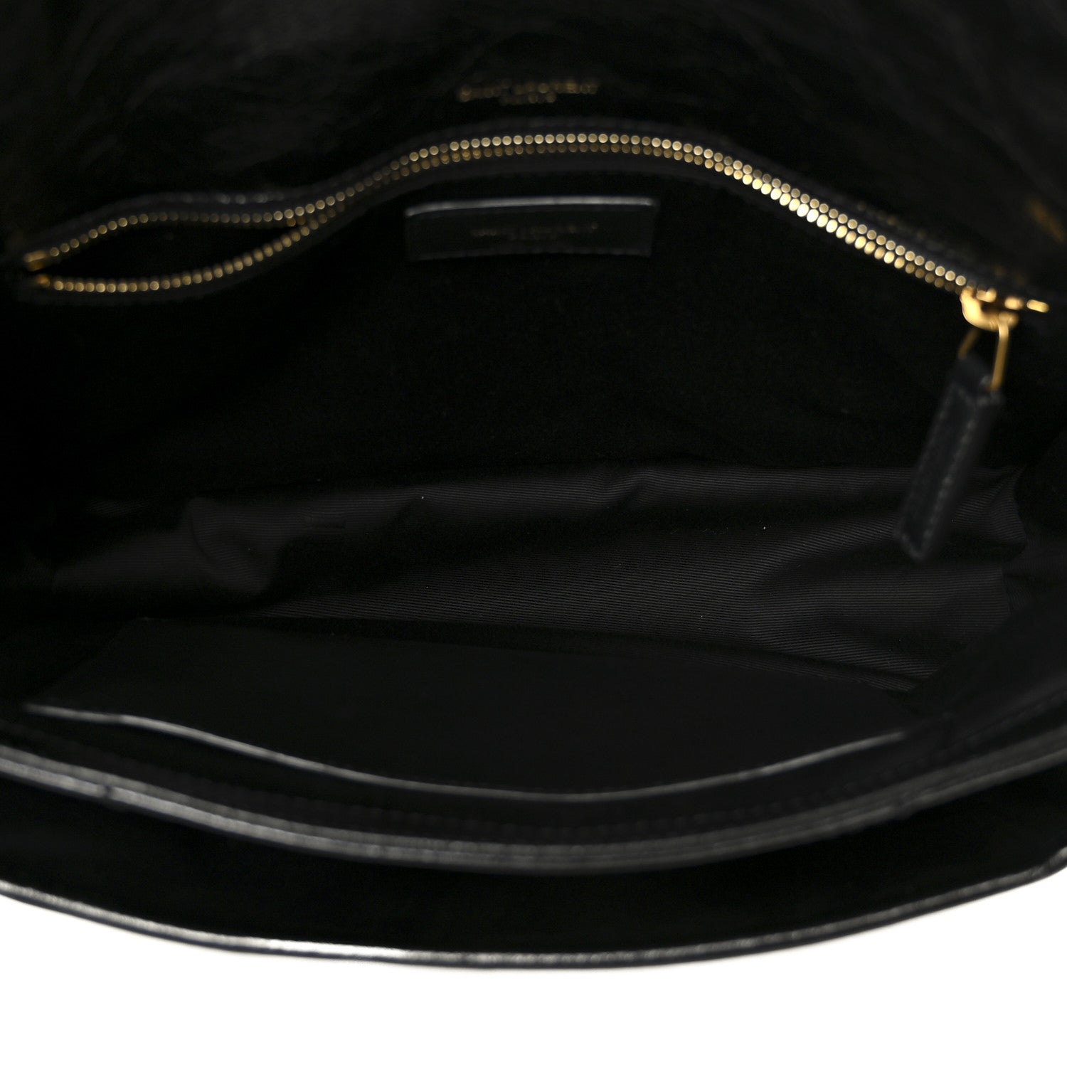 Saint Laurent Crinkled Calfskin Matelasse Monogram Medium Niki Chain Satchel Black 5 of 11