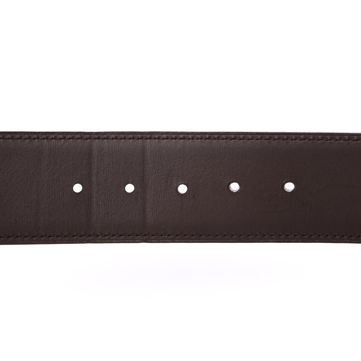 Hermes Box Chamonix 32mm H Belt 110 Black Chocolate 5 of 9