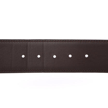 Hermes Box Chamonix 32mm H Belt 110 Black Chocolate 5 of 9