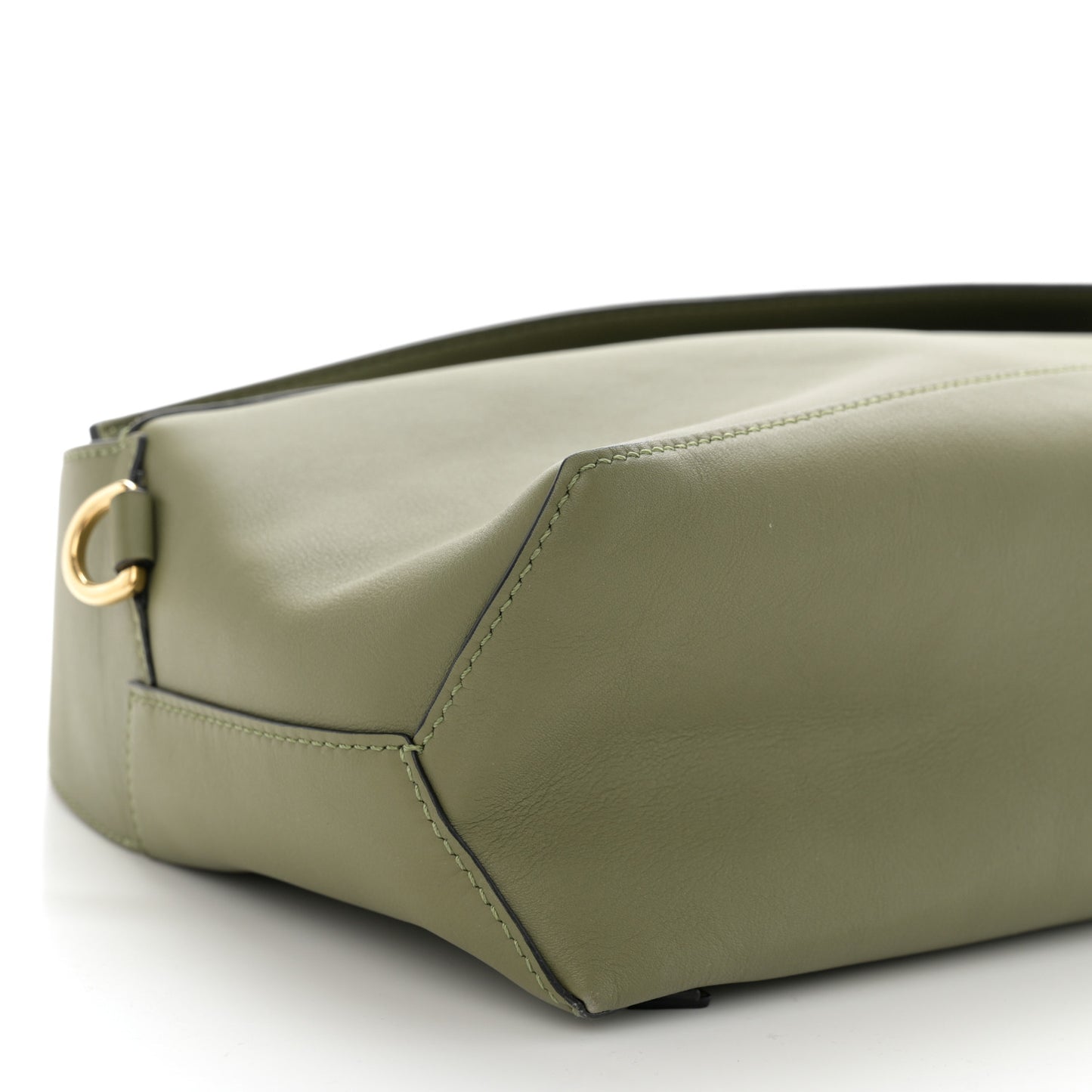 Calfskin Puzzle Hobo Avocado