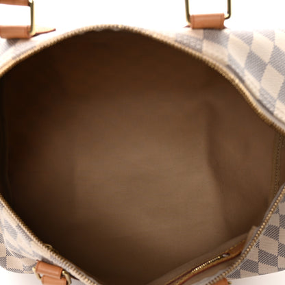 Louis Vuitton Damier Azur Speedy Bandouliere 35 5 of 10
