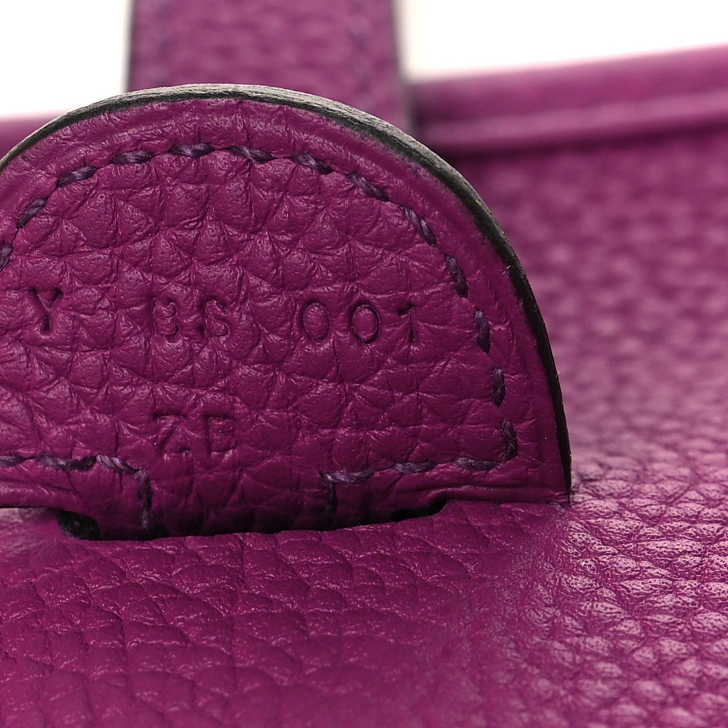 Hermes Taurillon Clemence Evelyne III PM Anemone 7 of 9