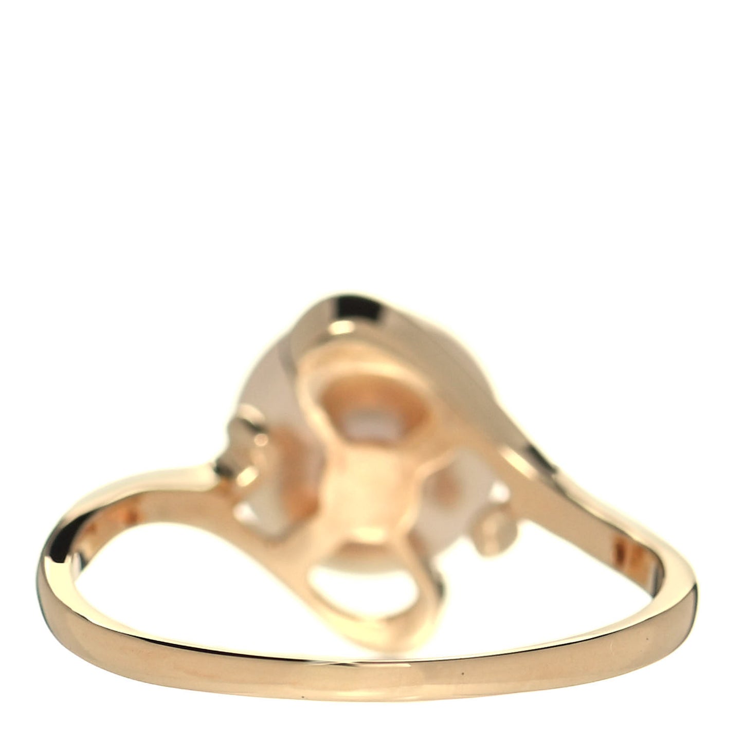 18K Yellow Gold 8mm Akoya Pearl Ring 52 6
