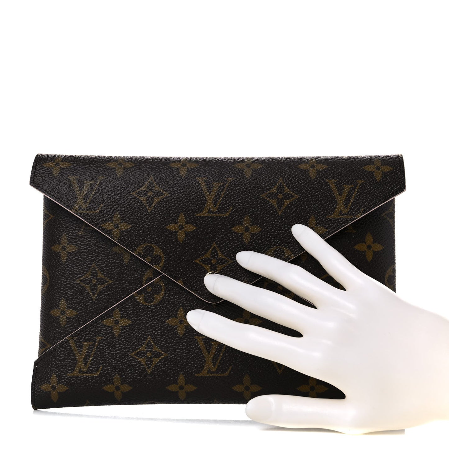 Monogram Large Kirigami Pochette Insert Rose Ballerine