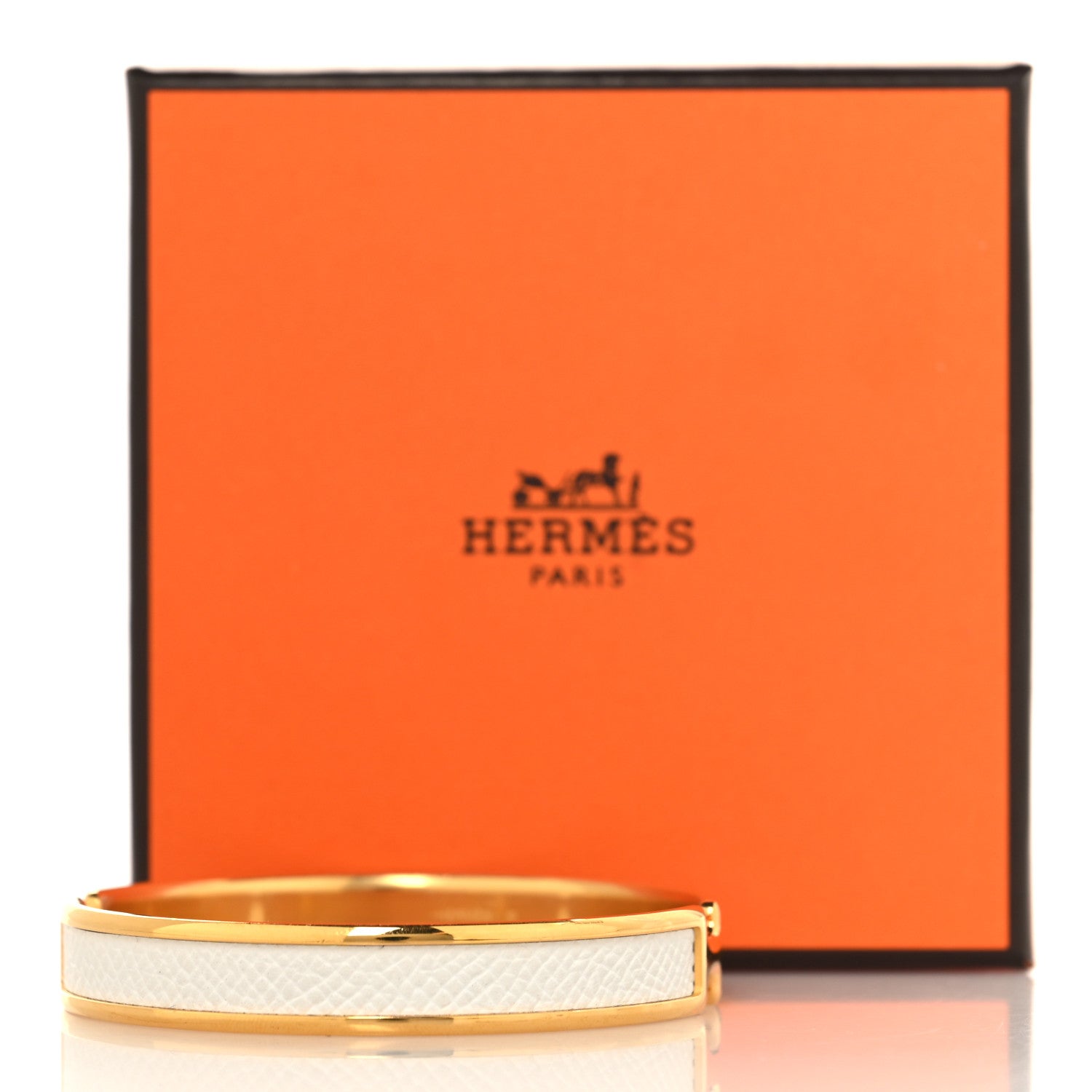 Hermes Epsom Olympe Bracelet T2 Craie 1810188 – FASHIONPHILE