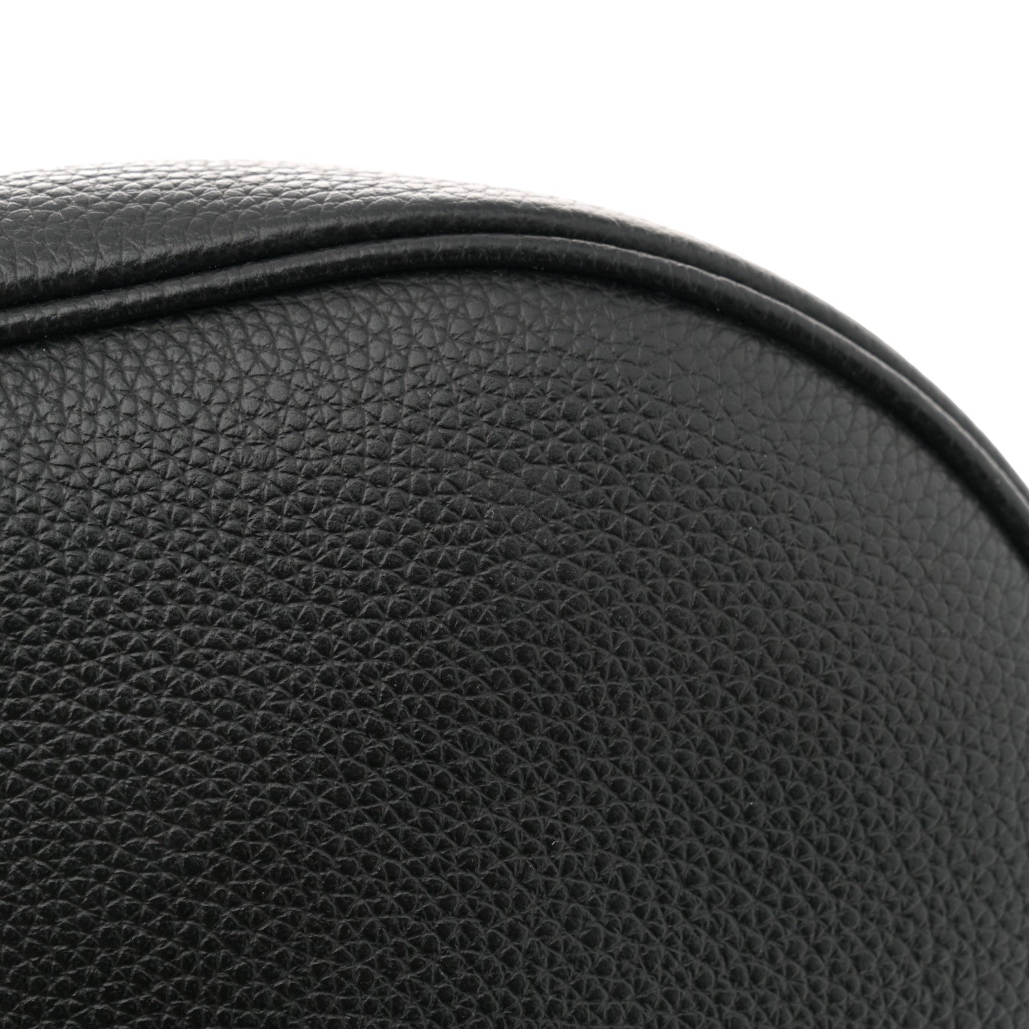 Christian Dior Grained Calfskin Mens Saddle Bag Black 13 of 13