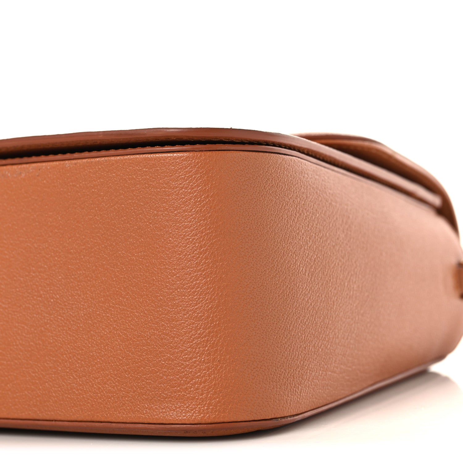 Lanvin Calfskin 22 Logo MM Plaque Top Handle Bag Terracotta 9 of 9