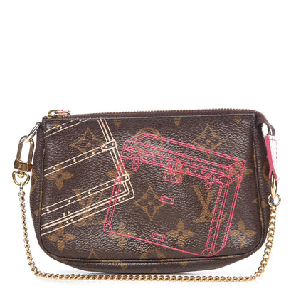 Louis Vuitton Monogram 2014 Christmas Animation Mini Pochette Accessories 1 of 7