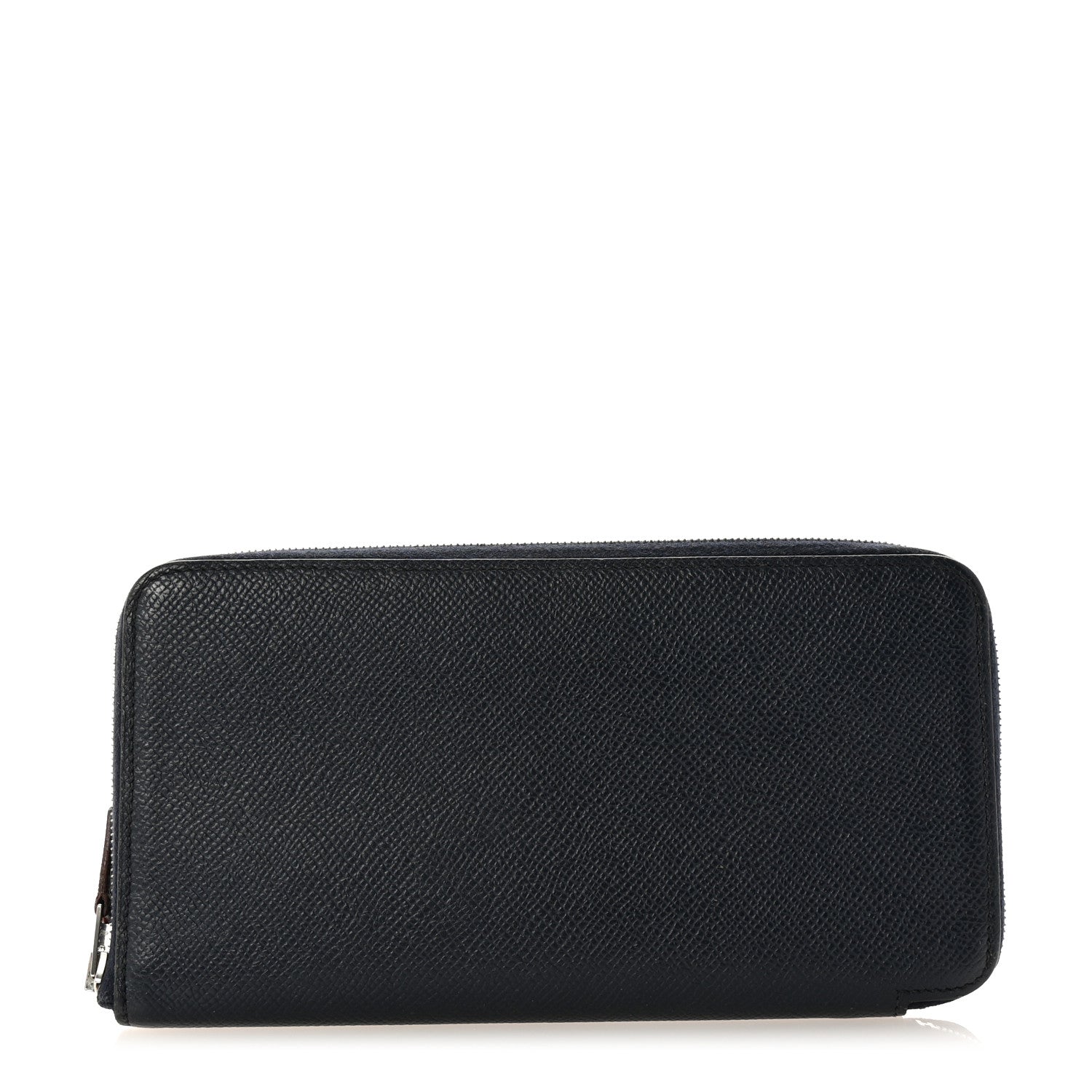 Hermes Epsom Silk'In Wallet Bleu Indigo Rouge De Coeur 1 of 6
