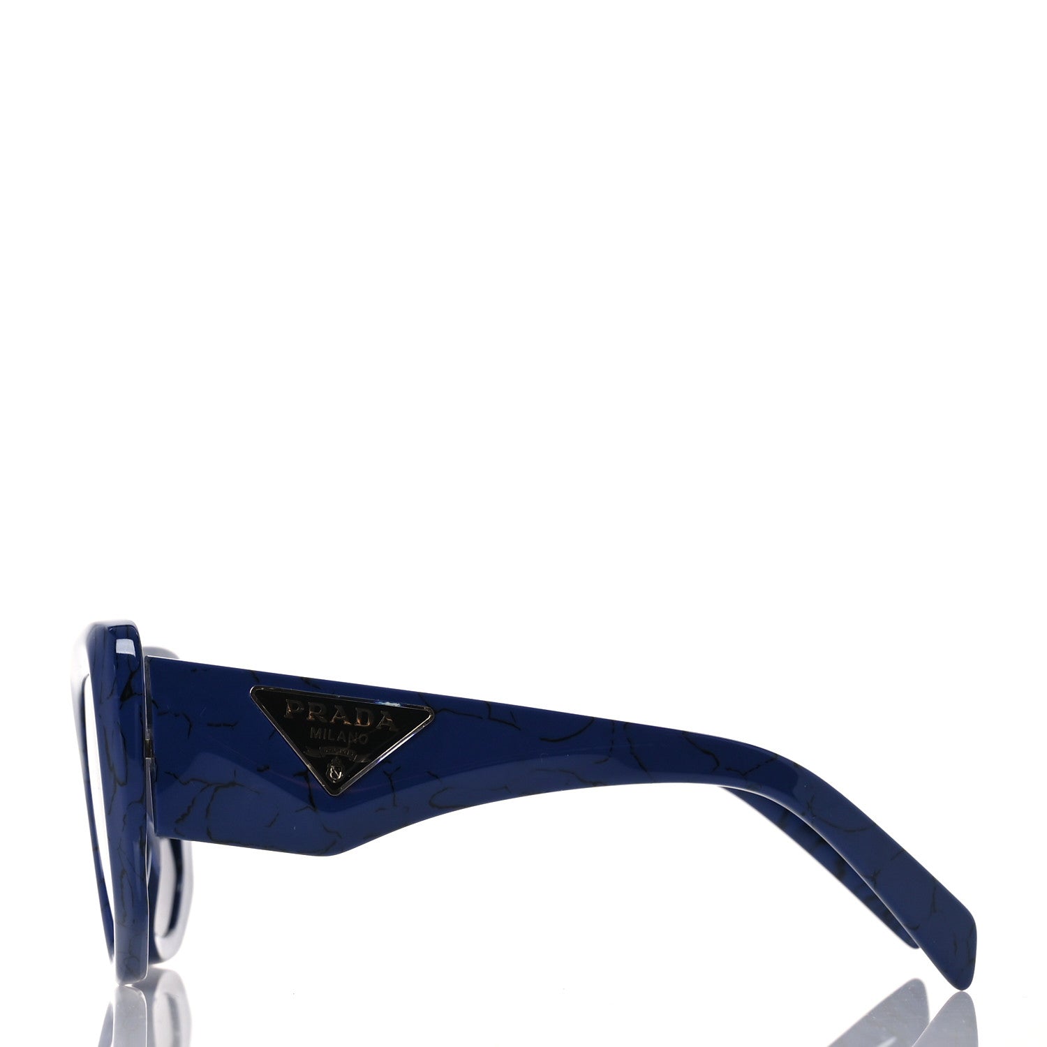 Prada Acetate Symbole Sunglasses SPR 14Z Blue 3 of 8