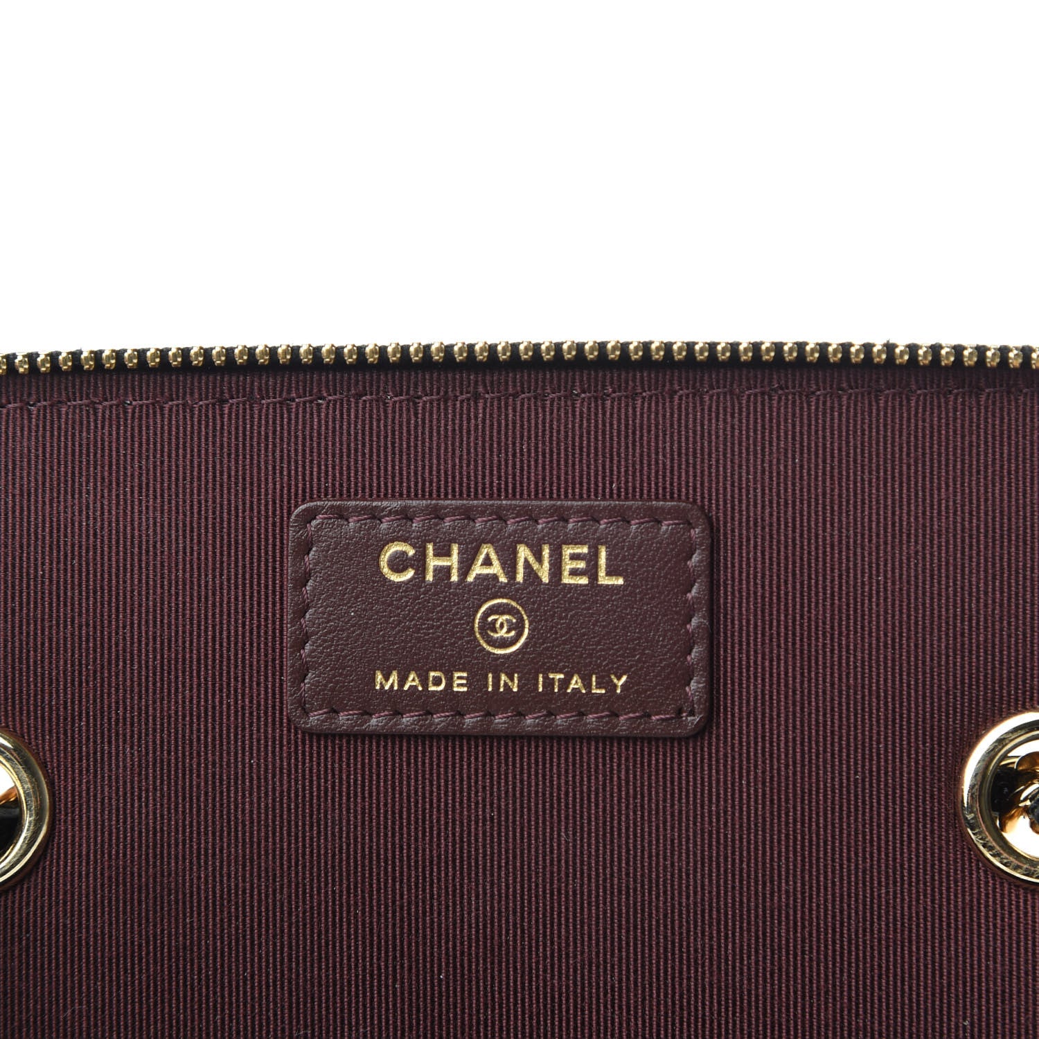 Chanel Caviar Quilted Small Vanity Case With Chain Black 8 of 10