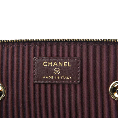Chanel Caviar Quilted Small Vanity Case With Chain Black 8 of 10