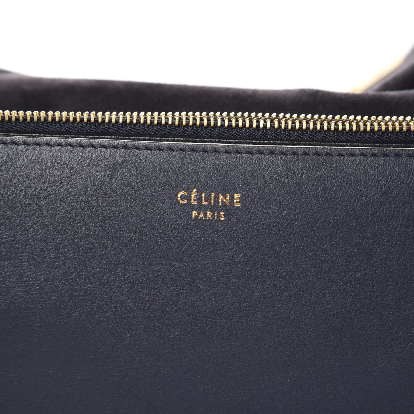 Calfskin Blade Flap Navy