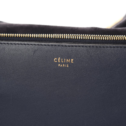 Celine Calfskin Blade Flap Navy 6 of 17