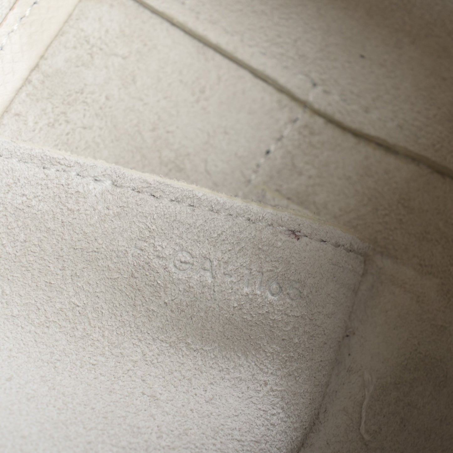 Grained Calfskin Mini Belt Bag White