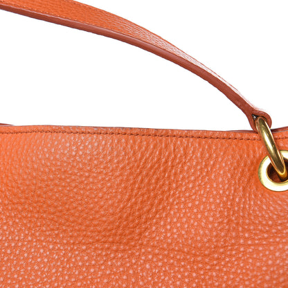 Miu Miu Vitello Phenix Shoulder Bag Papaya 10 of 10