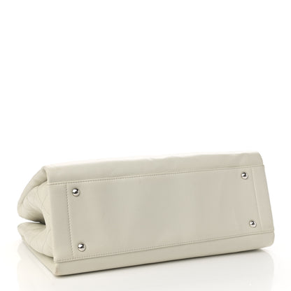 Chanel Caviar CC Tote White 5 of 16