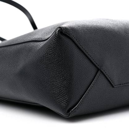 Celine Grained Calfskin Small Vertical Cabas Black 7 of 11