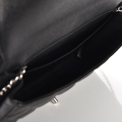 Chanel Caviar Quilted Clutch With Chain Flap Black 5 of 8