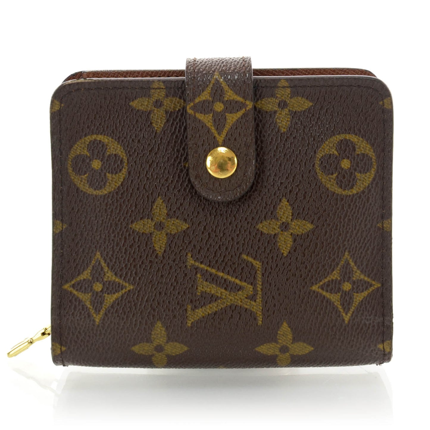 Monogram Compact Zippe Zipped Wallet