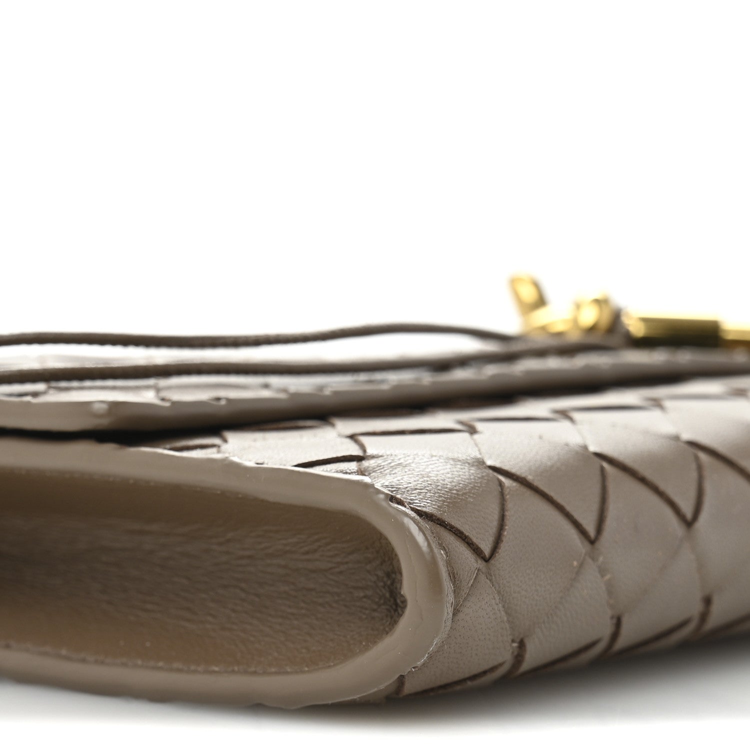 Bottega Veneta Nappa Intrecciato Long Andiamo Top Handle Clutch Pinecone 9 of 11