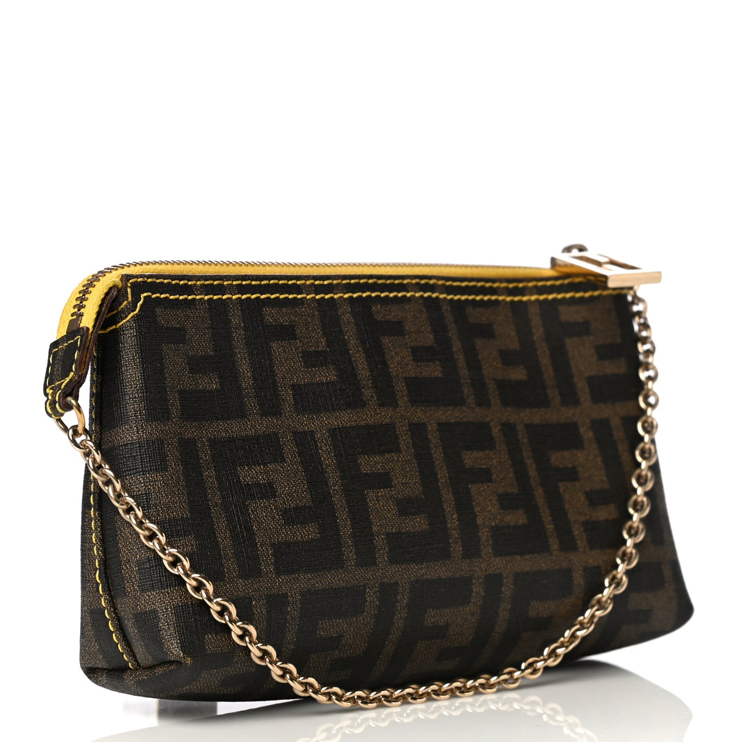 Zucca Spalmati Pochette Tobacco Giallo