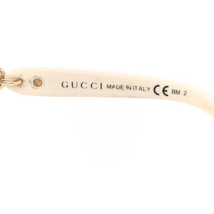 Gucci Crystal Marina Chain Sunglasses GG4250/N/S White 5 of 8