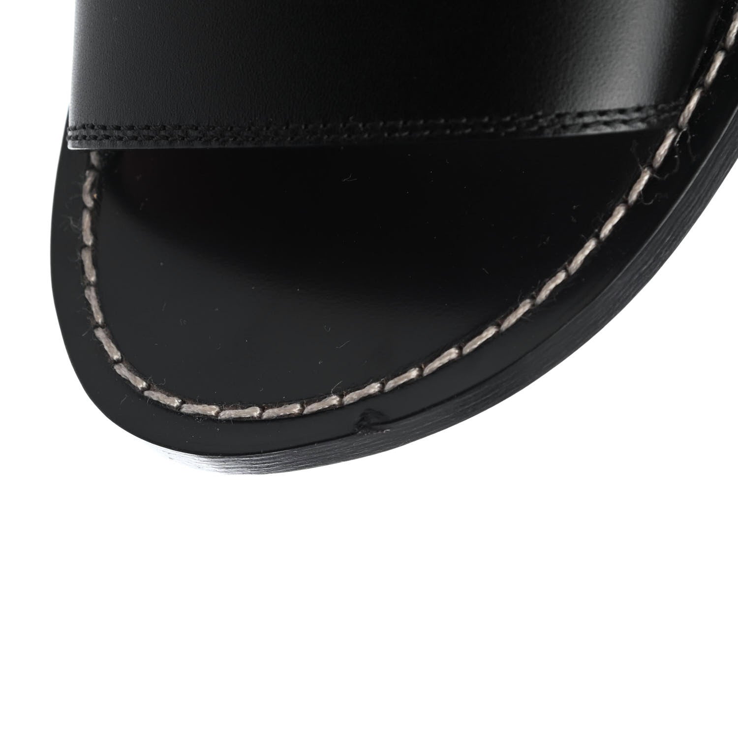 Louis Vuitton Calfskin Monogram Passenger Heeled Sandals 38 Black Rose 9 of 9