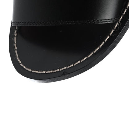 Louis Vuitton Calfskin Monogram Passenger Heeled Sandals 38 Black Rose 9 of 9