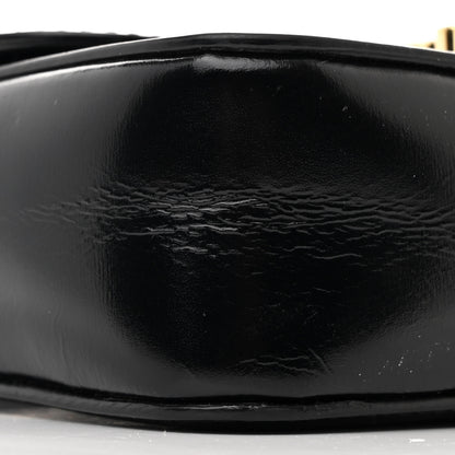 Celine Shiny Calfskin Nano Triomphe Black 10 of 11