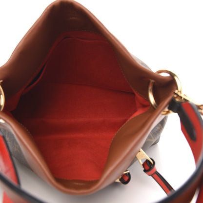 Louis Vuitton Monogram Tuileries Besace Caramel Rouge 5 of 8