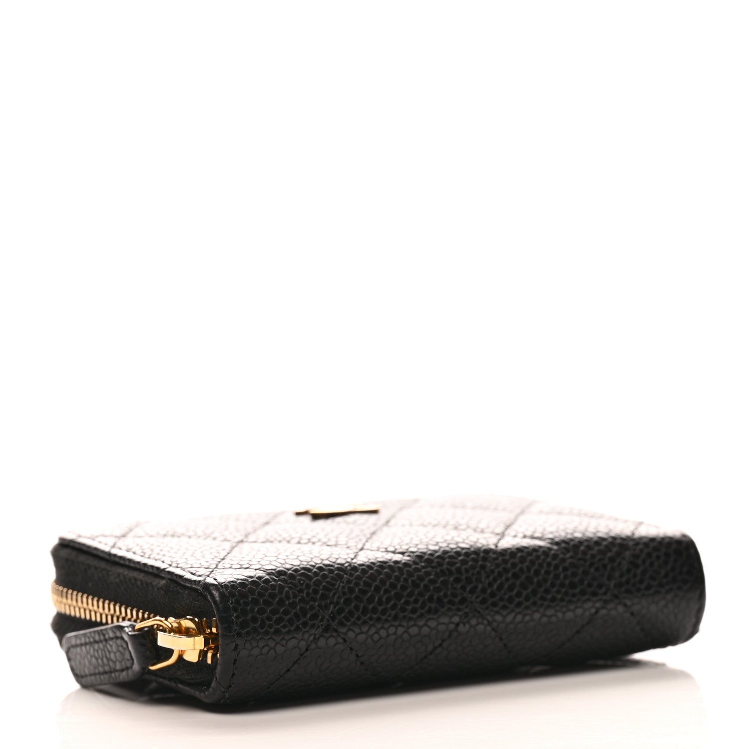 Chanel Caviar Quilted Classic Zipped Coin Purse Black 4 of 7