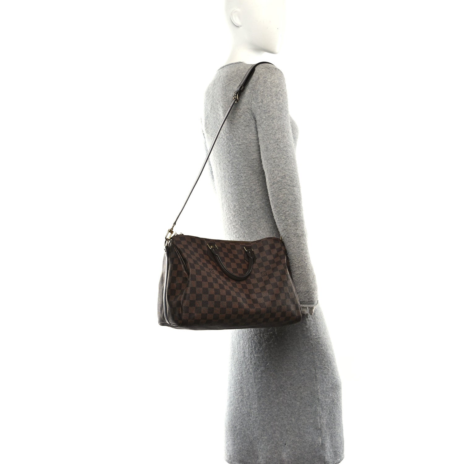 Louis Vuitton Damier Ebene Speedy 35 2 of 11