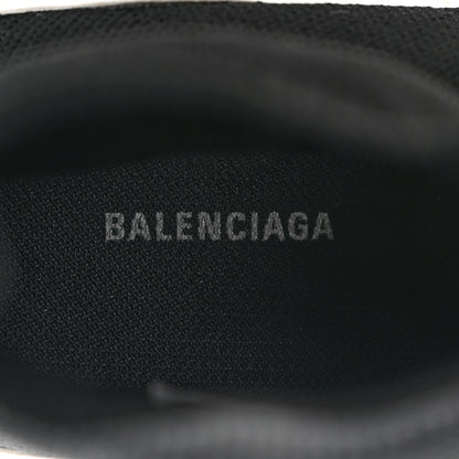 Balenciaga Neoprene Knit Womens Speed Sneakers 37 Black White 8 of 8
