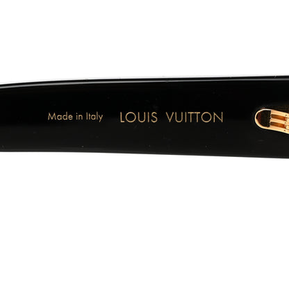 Louis Vuitton Acetate Escape Square Sunglasses Z1496E Black 5 of 9