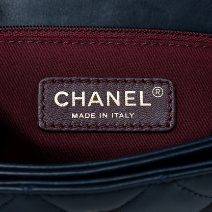 Chanel Calfskin Quilted Large Perfect Edge Flap Black 7 of 15