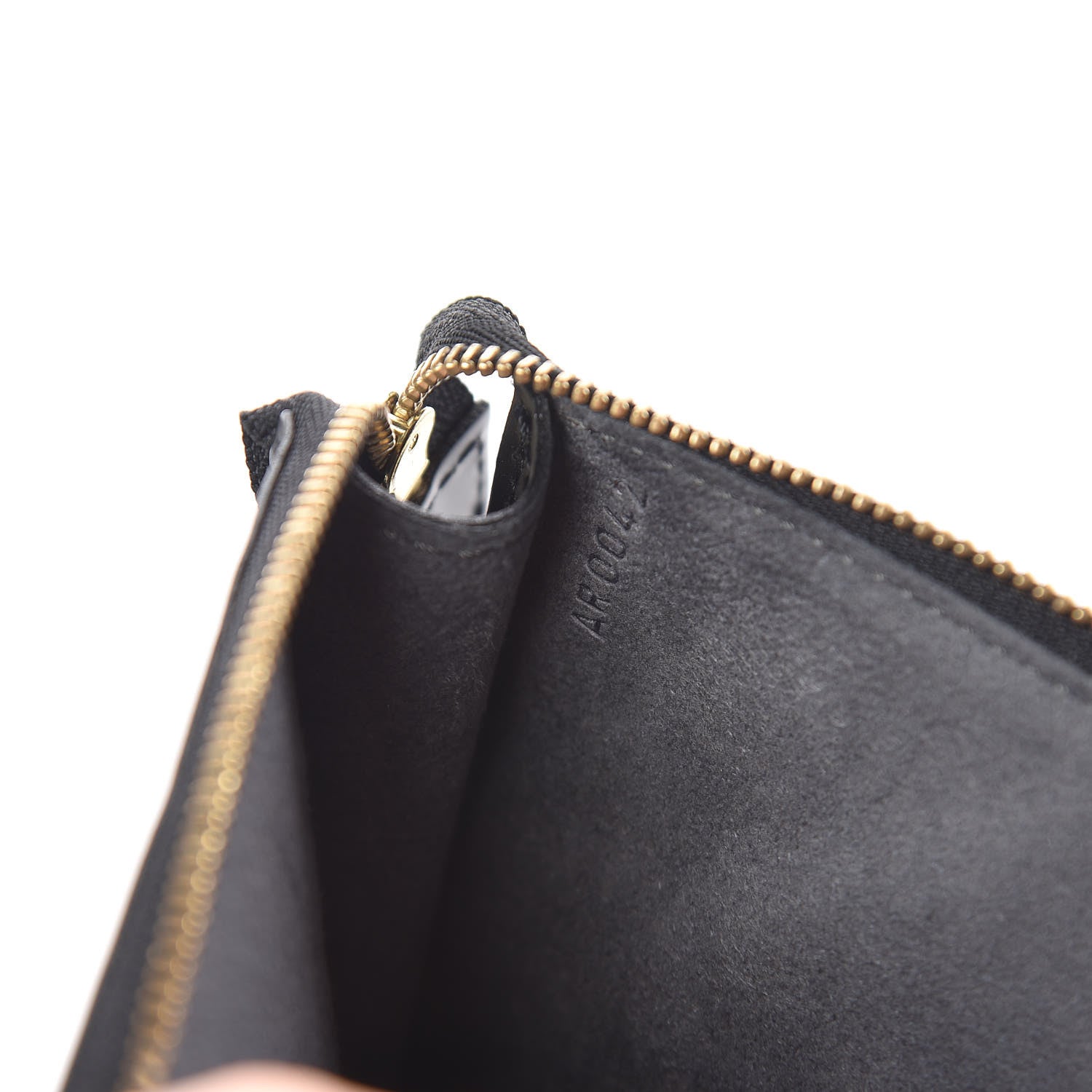 Louis Vuitton Epi Pochette Accessories 24 Black 6 of 7